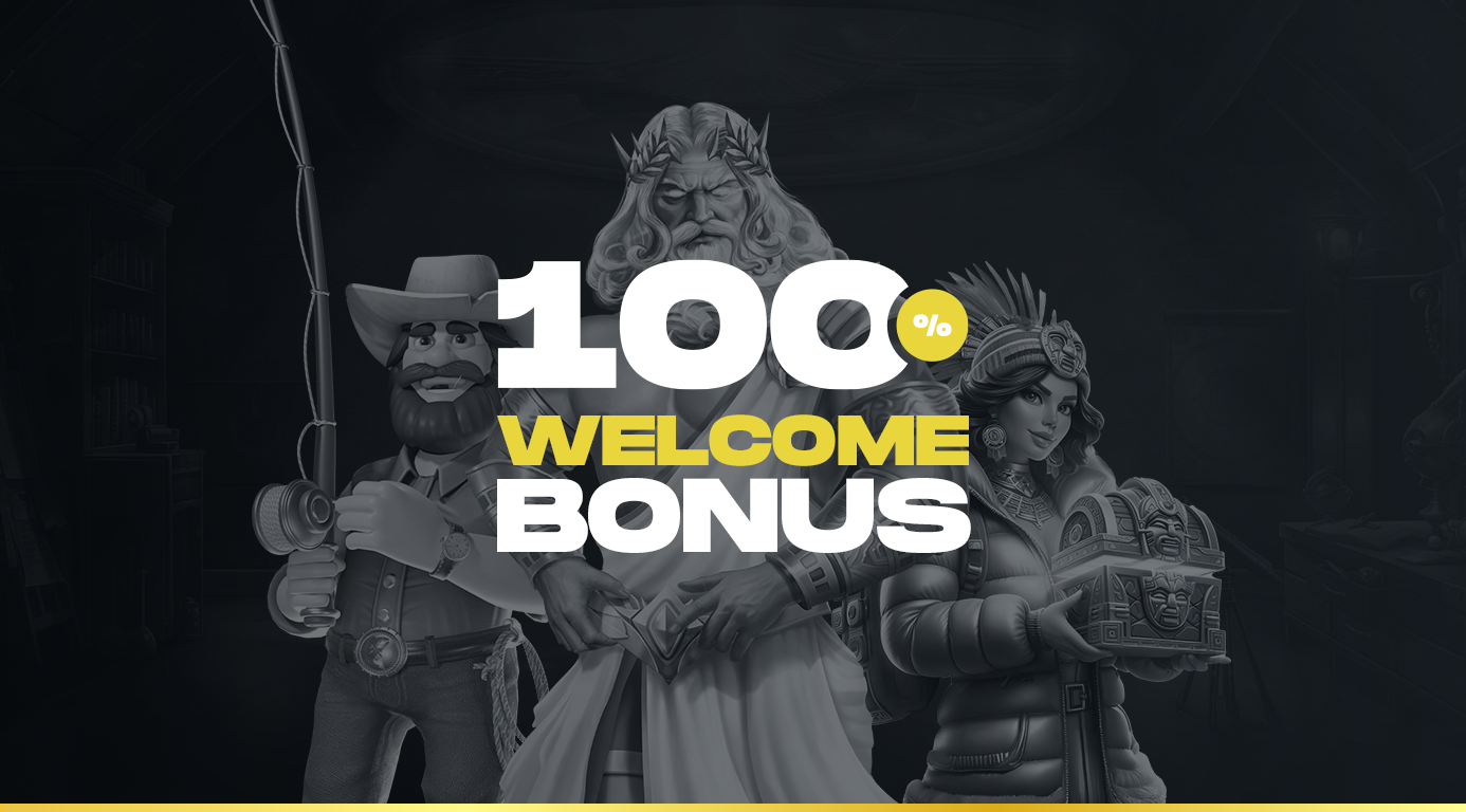 %100 Welcome Bonus