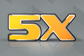 5x